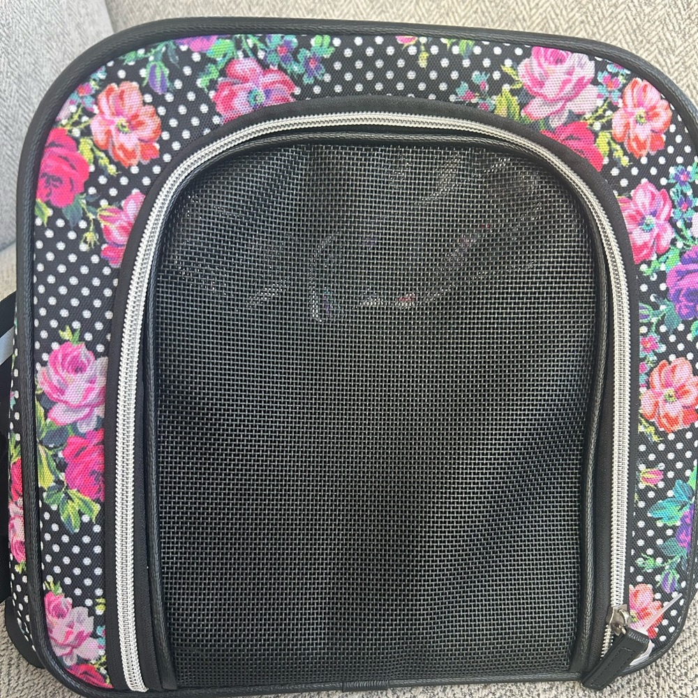 Betsey Johnson pet carrier